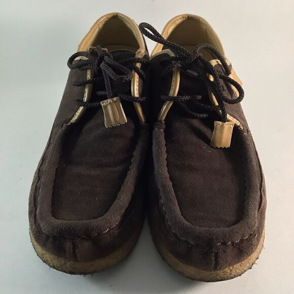 The original britishers mens leather shoes brown size 8.5 B22002-02B - Picture 2 of 9